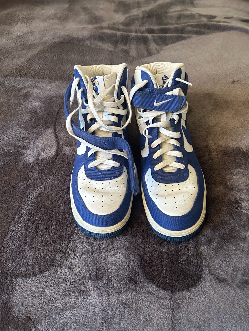 Nike Air Force 1 High EMB Los Angeles Dodgers Men’s Size 10 Blue White